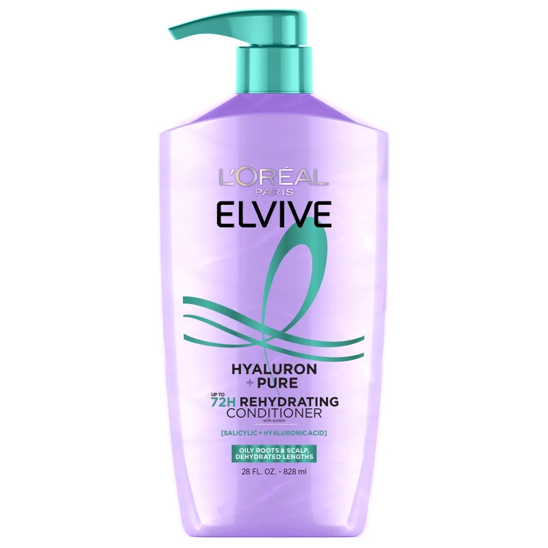 LOreal Elvive Hyaluron Pure Rehydrating Condtnr (828mL)