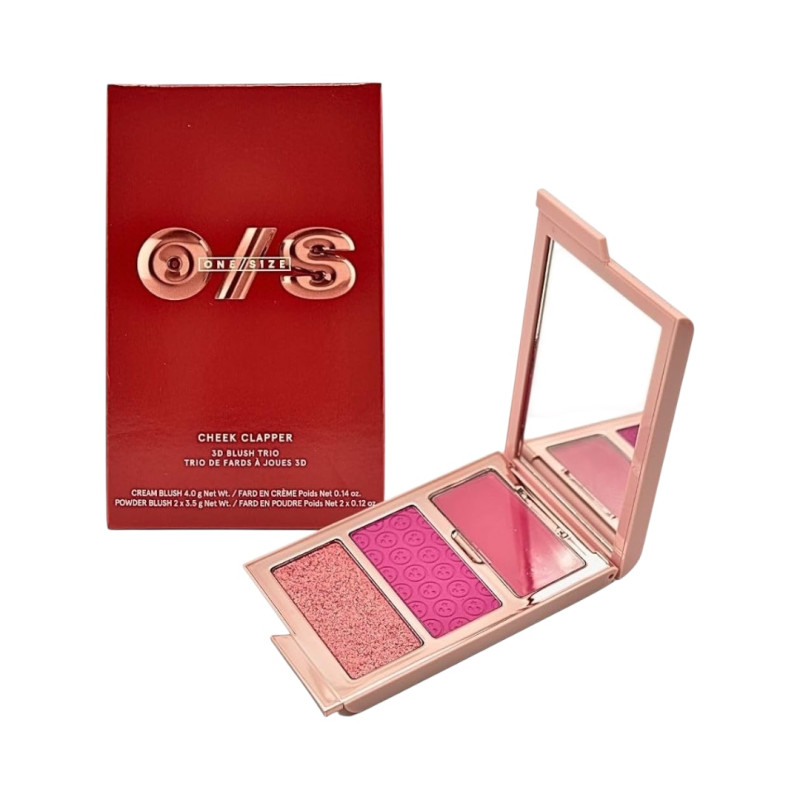 One/Size Cheek Clapper 3D Blush Trio