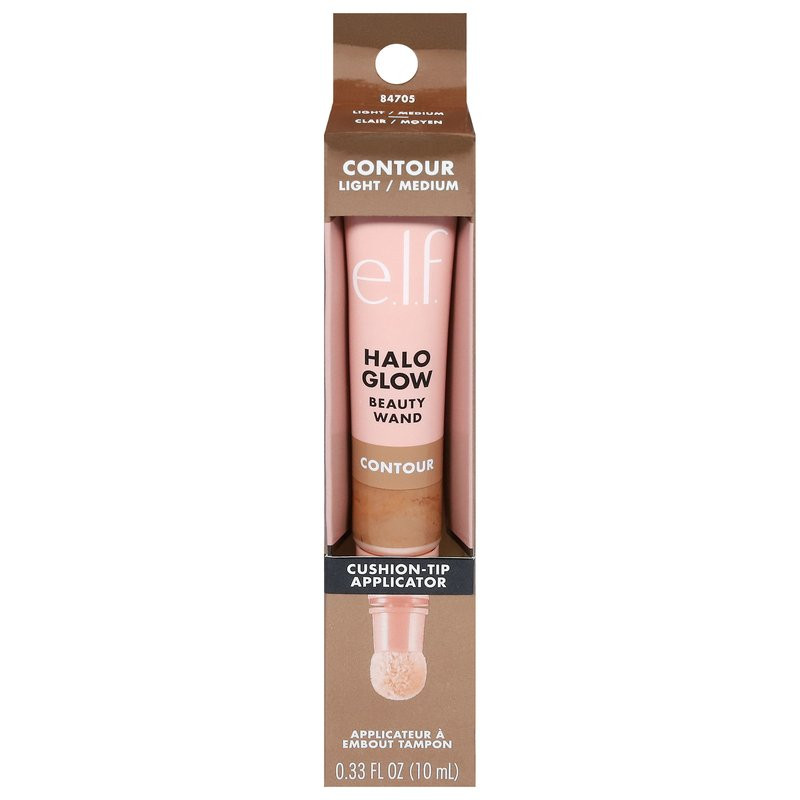 e.l.f. Halo Glow Beauty Wand Contour Light/Medium
