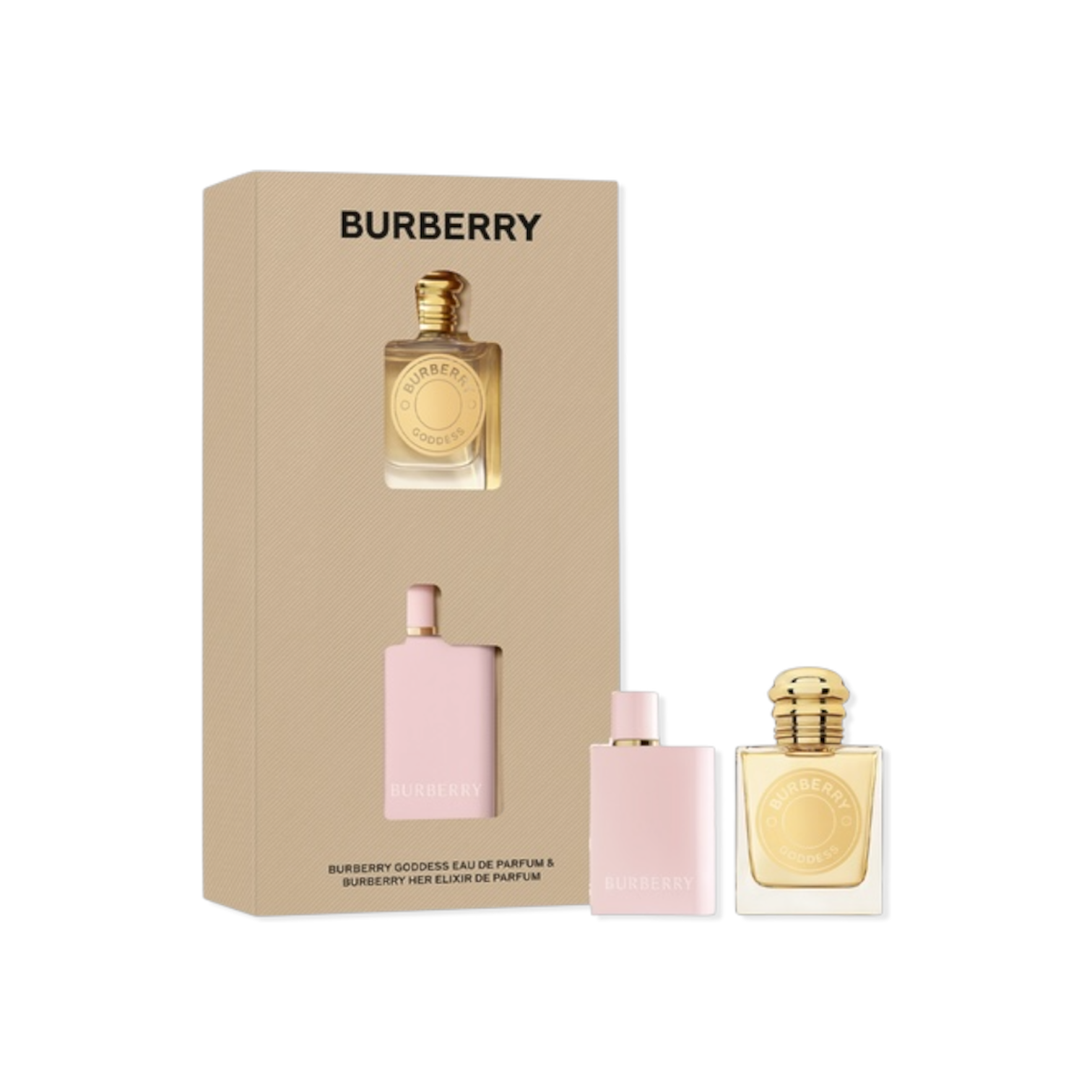 Burberry Goddess & Her Mini Fragrance Set 2×5mL