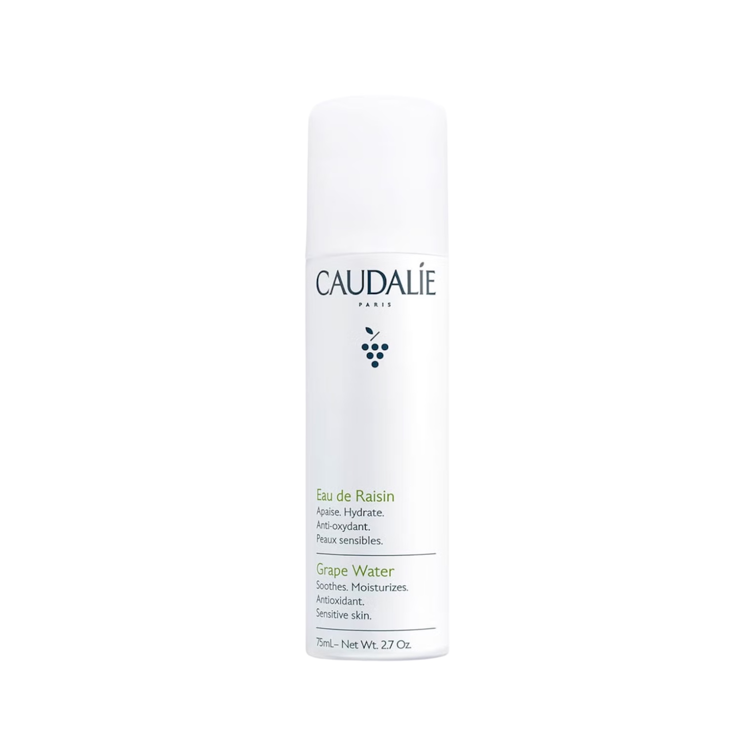 Caudalie Mini Grape Water Moisturizing Face Mist (75mL)