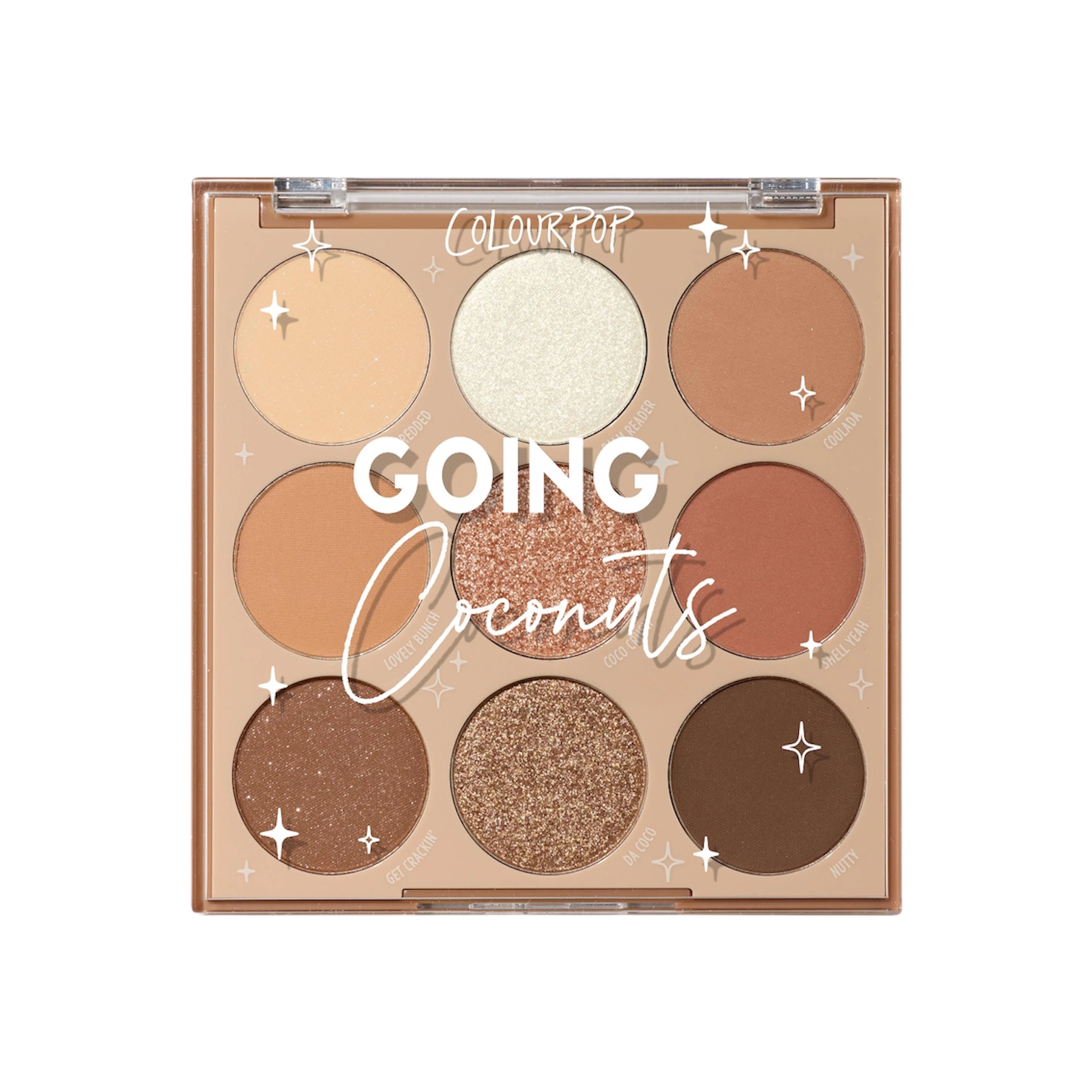 Colourpop eyeshadow going coconuts